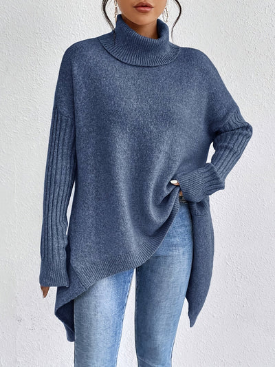 Bianca™ | Maglione a Collo Alto Oversize