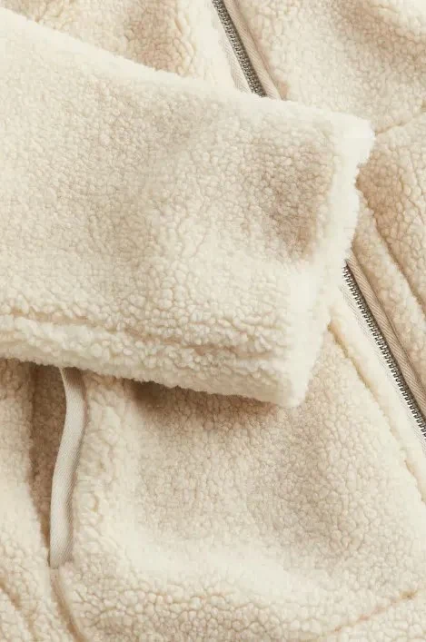 Alessia™ | Cappotto Teddy Morbido con Collo Alto