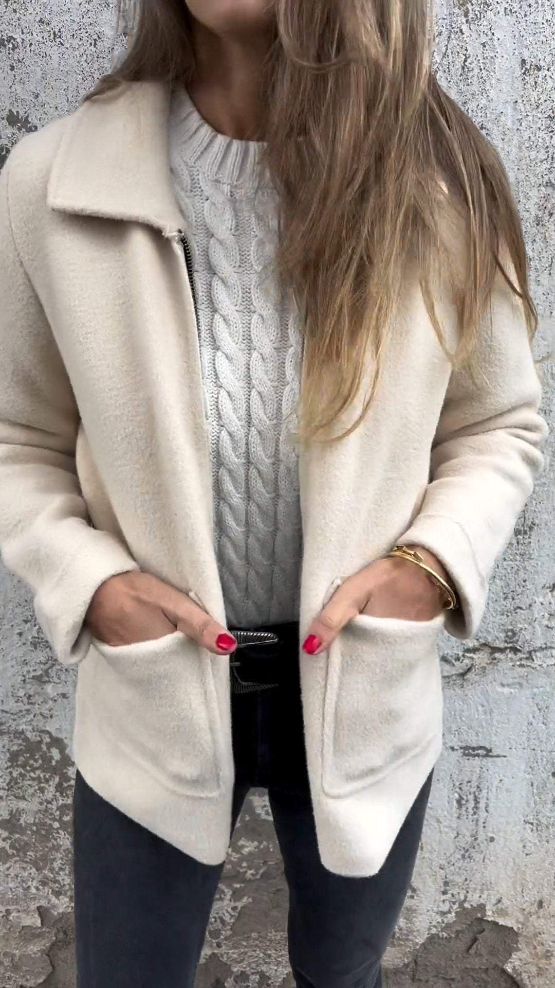 Francesca™ | Cardigan Elegante in Lana