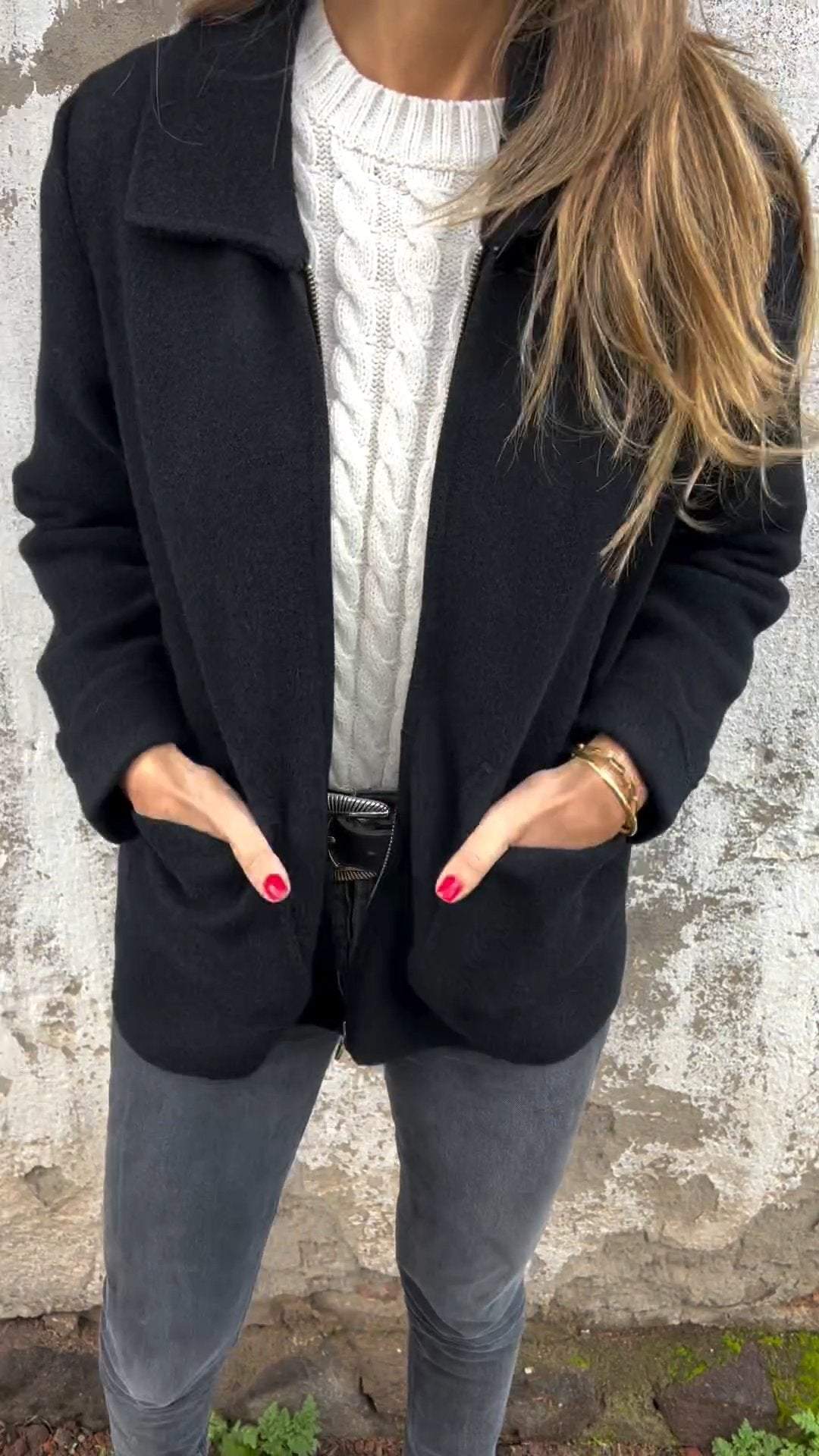 Francesca™ | Cardigan Elegante in Lana