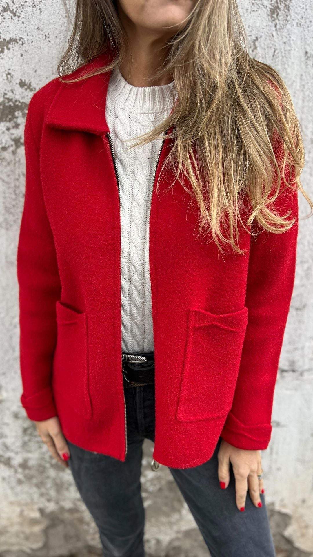 Francesca™ | Cardigan Elegante in Lana