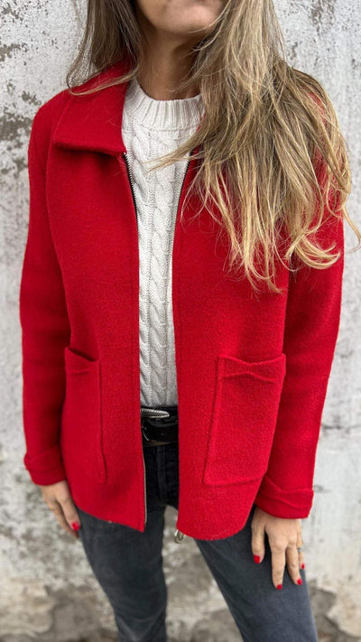 Francesca™ | Cardigan Elegante in Lana