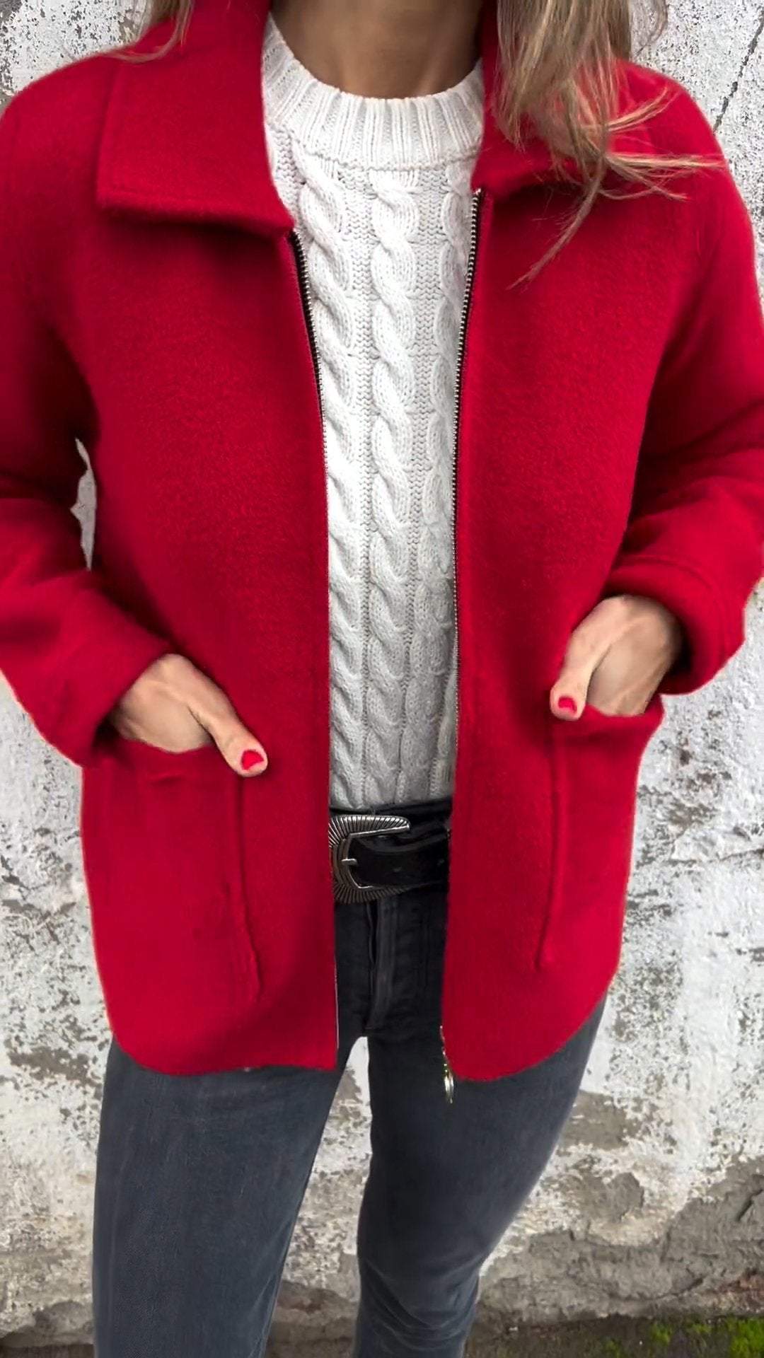 Francesca™ | Cardigan Elegante in Lana